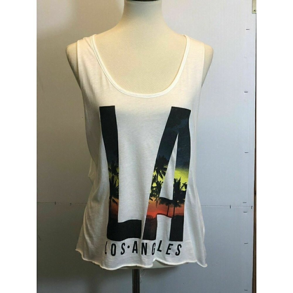 Swell Women's LA Lights Muscle Tank Size L - Picture 4 of 7